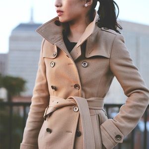 Burberry Brit Daylesmoore Camel Coat 